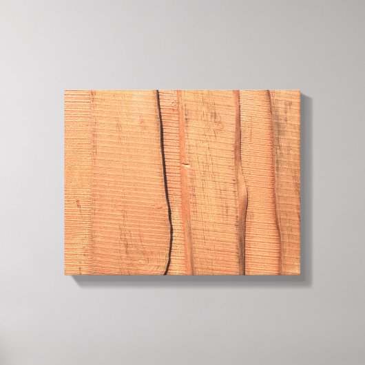 Holzoptik Leinwanddruck (Vorderseite)