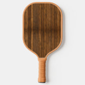 Holzoptik Pickleball Schläger (Rückseite)