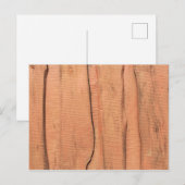 Holzoptik Postkarte (Vorne/Hinten)