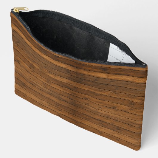 Holzoptik Zubehörtasche (Offen)
