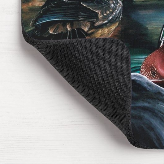 Holzosen-Teich Mousepad (Ecke)