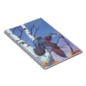 Holzosenflug Extravagant Notizblock (Rechte Seite)