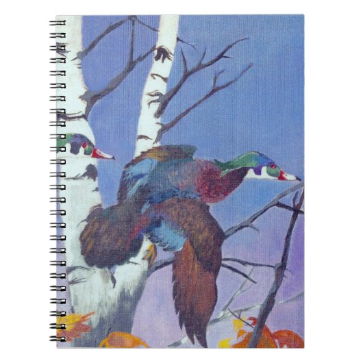 Holzosenflug Extravagant Notizblock (Vorderseite)