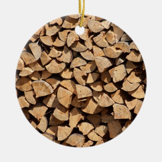 Holzpalette Keramik Ornament (Vorne)