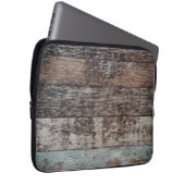 Holzpaneel | Rustikal Laptopschutzhülle (Vorne Rechts)
