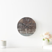 Holzpaneel | Rustikal Runde Wanduhr (Zuhause)