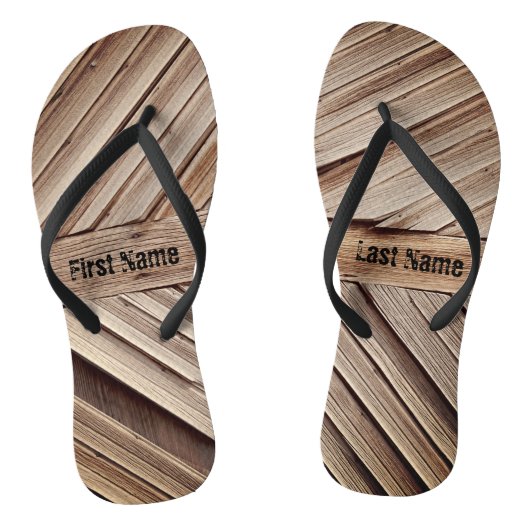 Holzpaneele Badesandalen (Fußbett)
