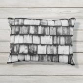 Holzpaneele Kissen Für Draußen (Rückseite)