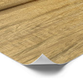 Holzpaneeltextur Poster (Ecke)