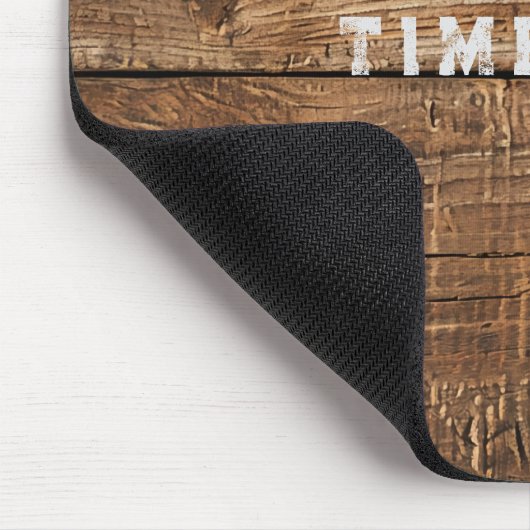 Holzpanzer Rustikale Texturmousepad Mousepad (Ecke)