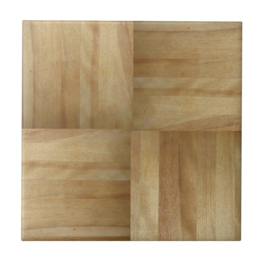 Holzparkett-Muster, verbunden, geschmolzenes Holz Fliese (Vorderseite)