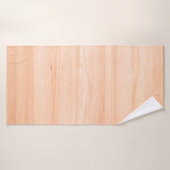 Holzparkfläche aus Retroholz Badehandtuch (Badehandtuch)