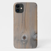 Holzpfanne mit Knoten Case-Mate iPhone Hülle (Rückseite)