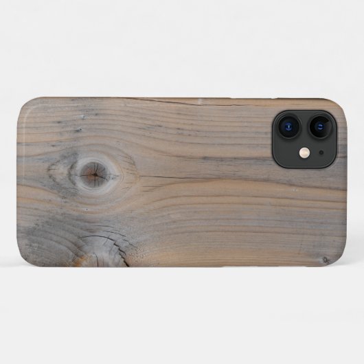 Holzpfanne mit Knoten Case-Mate iPhone Hülle (Rückseite (Horizontal))