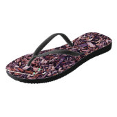 Holzpfeifen Badesandalen (Schrägansicht)