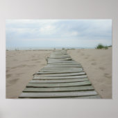 Holzpflasterweg Poster (Vorne)