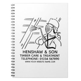 Holzpflege- und Holzbearbeitungsgerät Notizblock