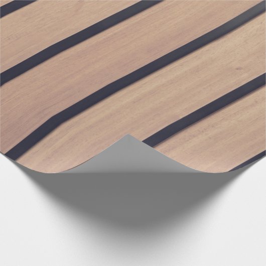 Holzplanke, Verpackungspapier Geschenkpapier (Ecke)