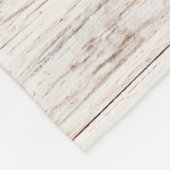 Holzplanken Fleecedecke (Ecke)