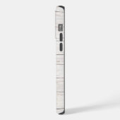 Holzplanken iPhone Hülle (Linke Seite)