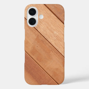 Holzplanken Rustikal iPhone 16 Hülle