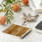 Holzplanken Schlüsselanhänger (Seite)