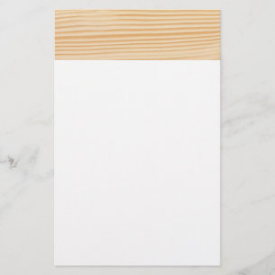 Holzplanmuster Briefpapier