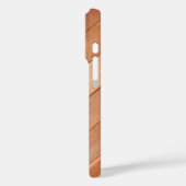 Holzplanmuster Case-Mate iPhone Hülle (Rückseite / Links)