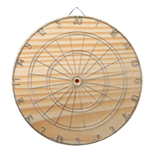 Holzplanmuster Dartscheibe (vorne)