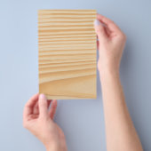 Holzplanmuster Flyer (Handgriff)