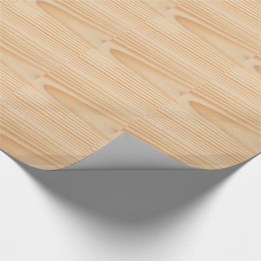 Holzplanmuster Geschenkpapier (Ecke)