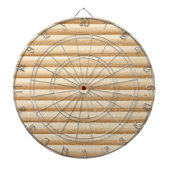 Holzplantränenmuster Dartscheibe (vorne)