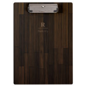 Holzplatte Klemmbrett (Vorderseite)