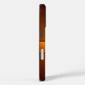 Holzplatte mit goldenem Akzent Case-Mate iPhone Hülle (Rückseite / Rechts)