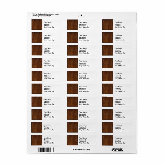 Holzplatte Schlichte Textur Lumber (Vorne)