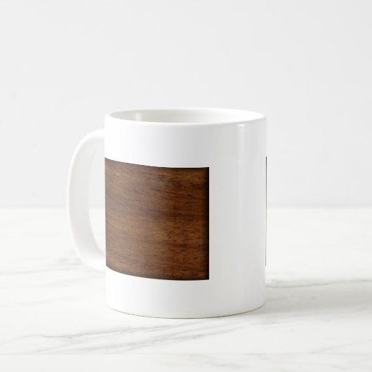 Holzplatte Schlichte Textur Lumber Kaffeetasse (Vorderseite Links)