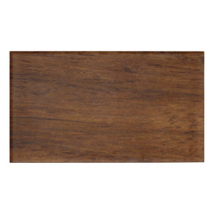 Holzplatte Schlichte Textur Lumber Namenschild