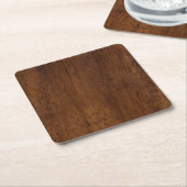 Holzplatte Schlichte Textur Lumber Rechteckiger Pappuntersetzer (angewinkelt)