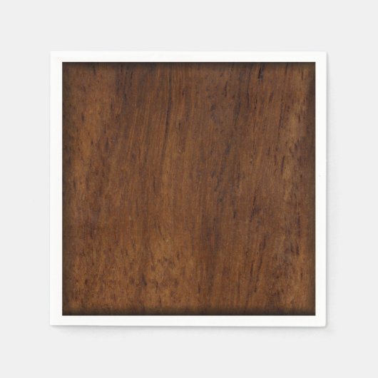 Holzplatte Schlichte Textur Lumber Serviette (Vorderseite)