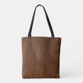 Holzplatte Schlichte Textur Lumber Tasche (Rückseite)