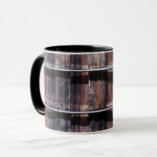 Holzplatte Tasse