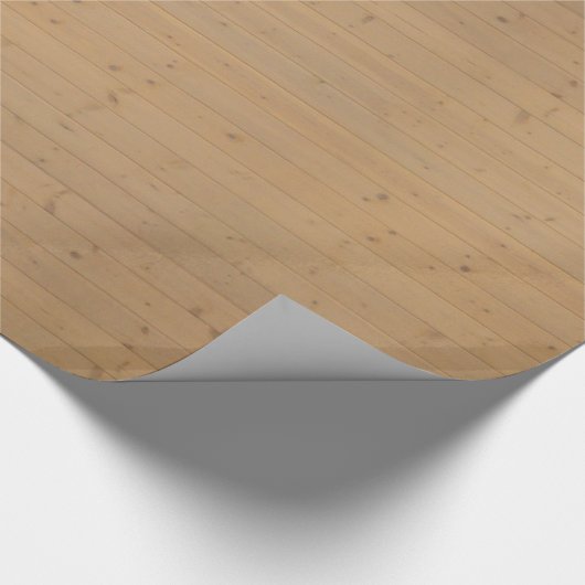 Holzplatten Bodengewebe Geschenkpapier (Ecke)