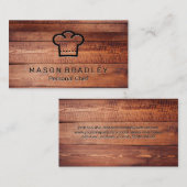 Holzplatten | KOCH Visitenkarte (Vorne/Hinten)