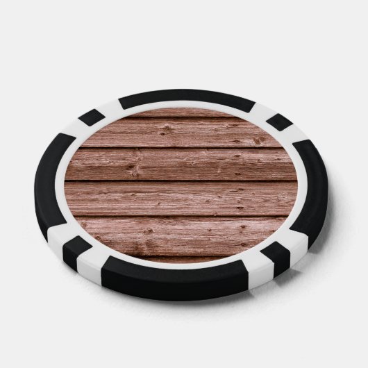 Holzplatten Pokerchips (Einzeln)