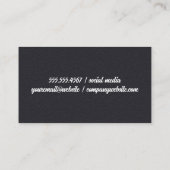 Holzplatten | Tools Hardhat Construction Visitenkarte (Rückseite)