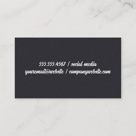 Holzplatten | Tools Hardhat Construction Visitenkarte (Rückseite)