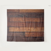 Holzplatten Wandteppich (Vorderseite (Horizontal))