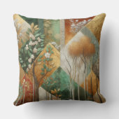 Holzpolster Arctic Fox Decorkissen Kissen (Rückseite)