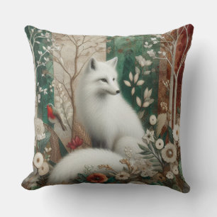 Holzpolster Arctic Fox Decorkissen Kissen