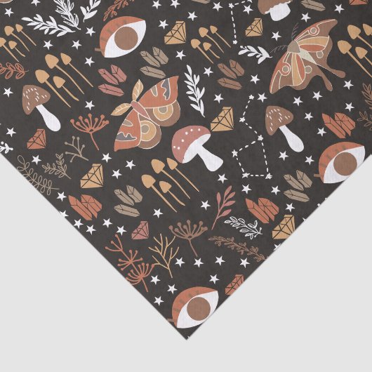 Holzpolsterpapier Seidenpapier (Ausschnitt)